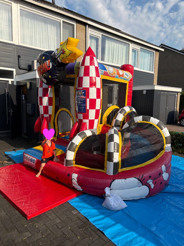 Comic springkussen kinderfeestje
